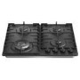 Hisense 60cm 4 Burner Gas Hob - Black