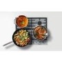 Hisense 60cm 4 Burner Gas Hob with Wok Burner - Stainless Steel