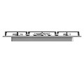 Refurbished Hisense GM773XF 71cm 5 Burner Gas Hob Stainless Steel
