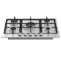 Refurbished Hisense GM773XF 71cm 5 Burner Gas Hob Stainless Steel