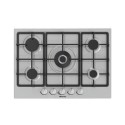 A1/GM773XF Refurbished Hisense GM773XF 71cm 5 Burner Gas Hob Stainless Steel