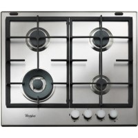Whirlpool GMA6422/IX 4 Burner Built-In Absolute Gas Hobs - Stainless Steel