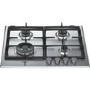 Whirlpool GMA6422/IX 4 Burner Built-In Absolute Gas Hobs - Stainless Steel