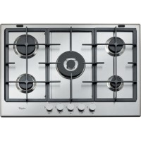 Whirlpool GMA7522IX Absolute Five Burner Gas Hob - Stainless Steel