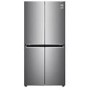 LG 530 Litre Four Door American Fridge Freezer - Stainless Steel