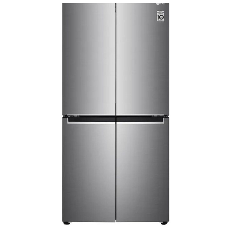 LG 530 Litre Four Door American Fridge Freezer - Stainless Steel