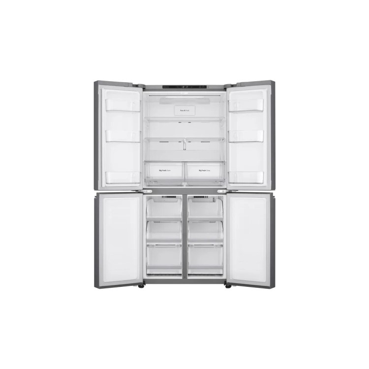 LG 530 Litre Four Door American Fridge Freezer - Stainless Steel