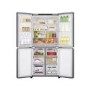 LG 530 Litre Four Door American Fridge Freezer - Stainless Steel