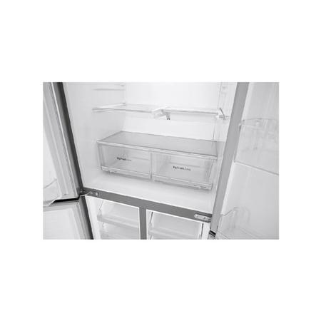 LG 530 Litre Four Door American Fridge Freezer - Stainless Steel