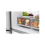 LG 530 Litre Four Door American Fridge Freezer - Stainless Steel