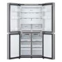 LG NatureFRESH 530 Litre Four Door American Fridge Freezer - Prime Silver