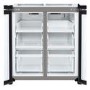 LG NatureFRESH 530 Litre Four Door American Fridge Freezer - Prime Silver