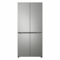 LG Fit & Max 580 Litre Four Door American Fridge Freezer - Prime Silver