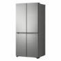 LG Fit & Max 580 Litre Four Door American Fridge Freezer - Prime Silver