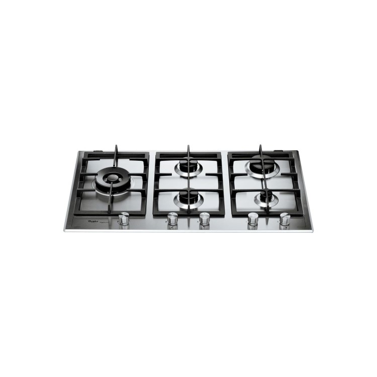 Whirlpool GMF9522IXL Fusion 86cm Four Burner Gas Hob - Stainless Steel