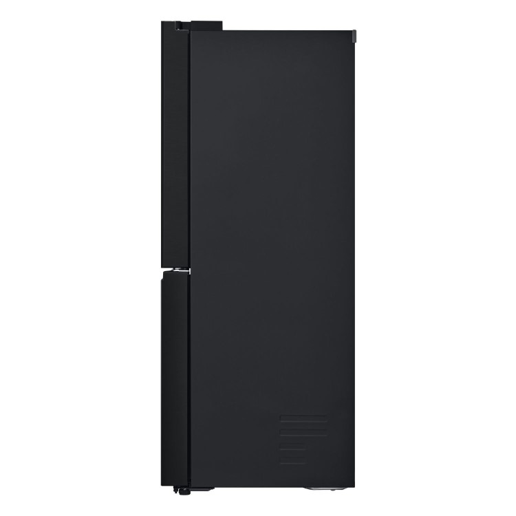 LG InstaView 508 Litre Four Door American Fridge Freezer - Matte Black