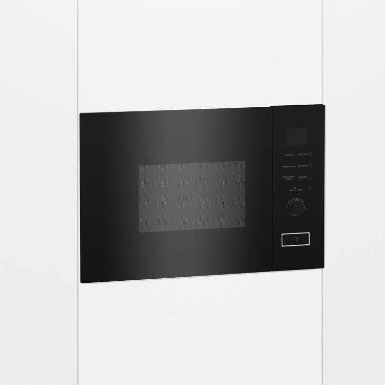 Refurbished Grundig Built-In 800W Microwave - Black