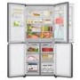 LG GMJ844PZKV InstaView Door-in-door Multi-door American Fridge Freezer With Ice & Water Dispenser -