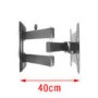 electriQ - Swivel TV Wall Bracket - Up to 42 Inch TVs