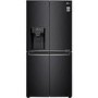 LG NatureFRESH 506 Litre Four Door  American Fridge Freezer - Matte Black
