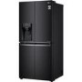 LG NatureFRESH 506 Litre Four Door  American Fridge Freezer - Matte Black