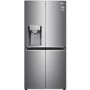 LG 506 Litre Four Door American Fridge Freezer With NatureFresh - Shiny Steel