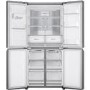 LG 506 Litre Four Door American Fridge Freezer With NatureFresh - Shiny Steel