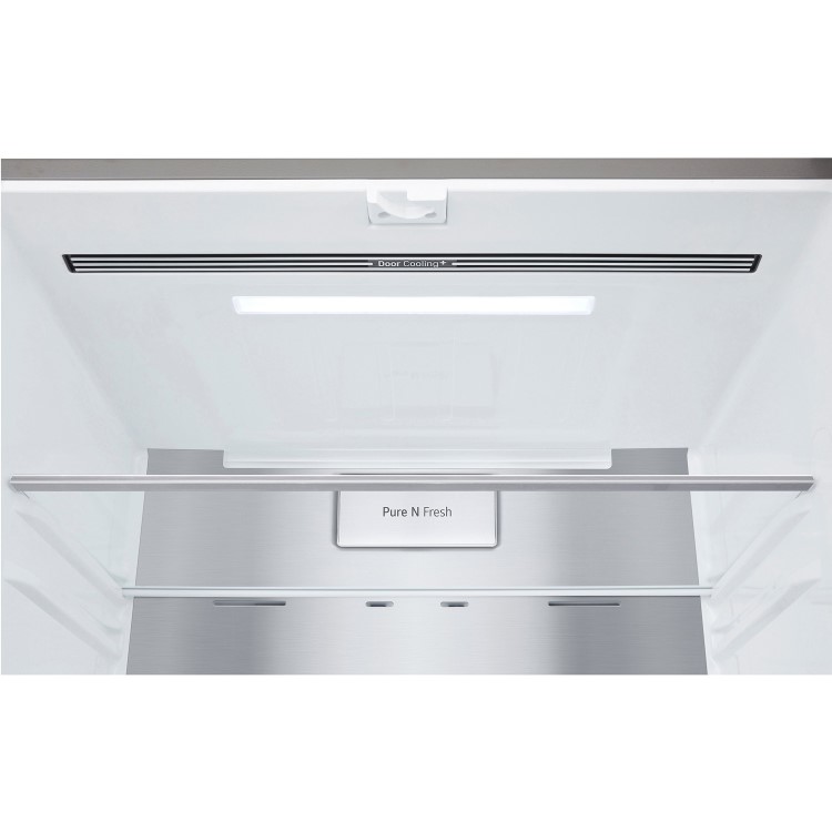 LG 506 Litre Four Door American Fridge Freezer With NatureFresh - Shiny Steel