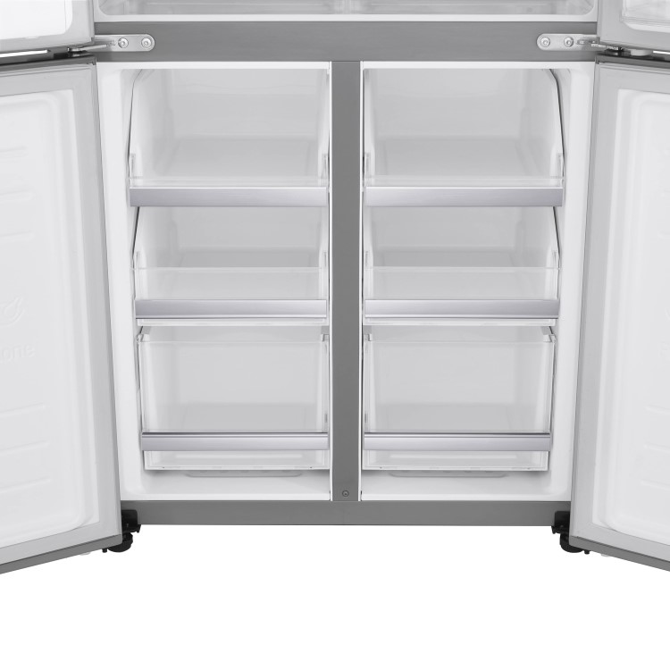 LG GML844PZKV Four Door American Style Fridge Freezer With Plumbed Ice & Water - Stainless Steel
