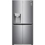 LG GML844PZKV Four Door American Style Fridge Freezer With Plumbed Ice & Water - Stainless Steel