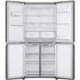 LG GML844PZKV Four Door American Style Fridge Freezer With Plumbed Ice & Water - Stainless Steel