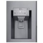 LG GML844PZKV Four Door American Style Fridge Freezer With Plumbed Ice & Water - Stainless Steel