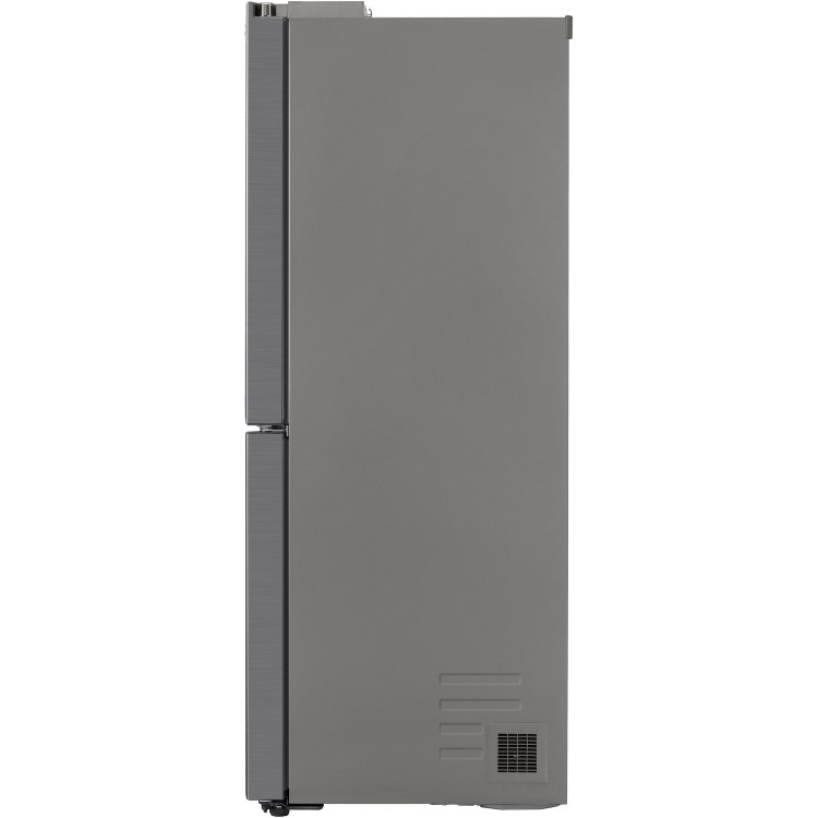 LG 641 Litre Four Door American Fridge Freezer With NatureFresh - Shiny Steel