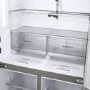 LG 641 Litre Four Door American Fridge Freezer With NatureFresh - Shiny Steel