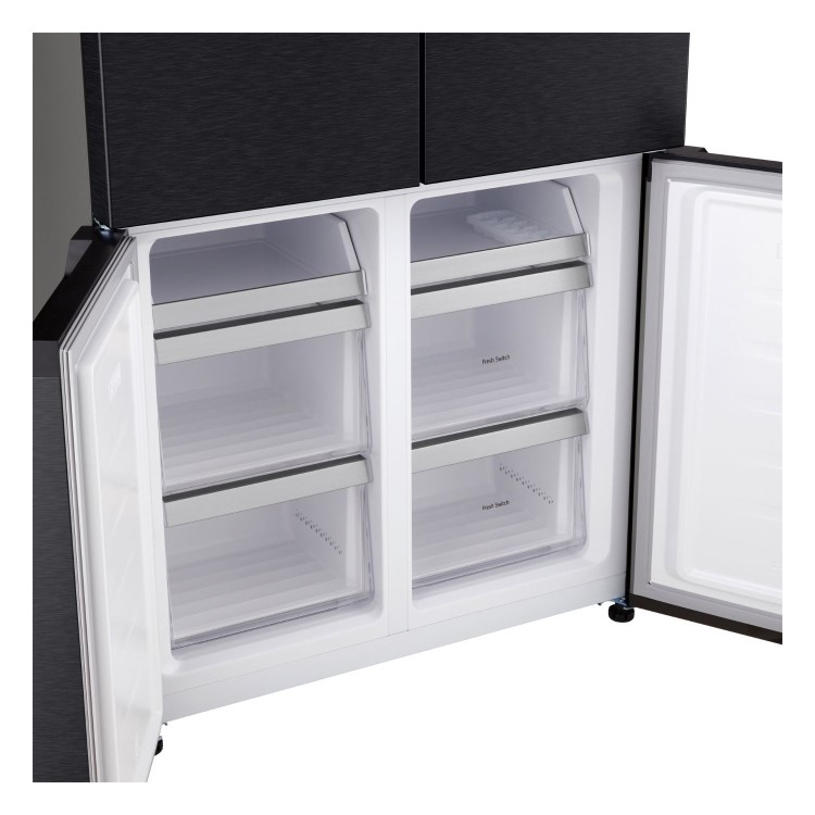 LG 600 Litre Side-by-Side American Fridge Freezer - Black