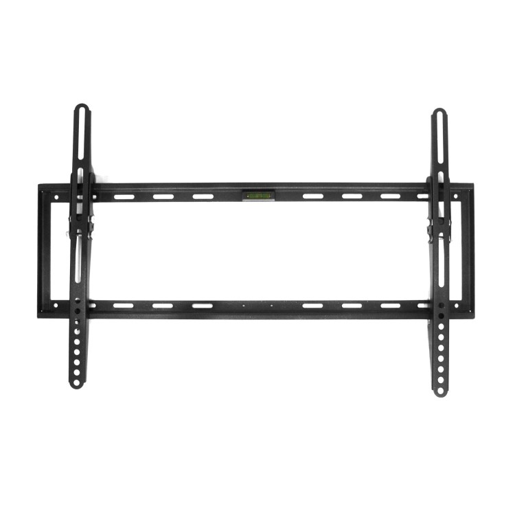 Super Slim Tilting Wall Bracket with Spirit Level for TVs 43 - 70 inch - 45KG Load - Universal vesa up to 600 x 400mm
