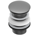 GMUNSLOTW Gunmetal Unslotted Basin Waste - Arissa