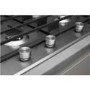 Whirlpool GMW9552IXL W Collection 86cm Wide Five Burner Gas Hob - Stainless Steel With Cast Iron Pan Stands