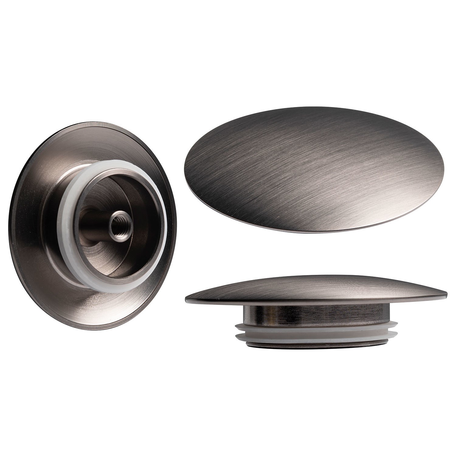 Gunmetal Bath Waste Cover Upgrade GMWCR