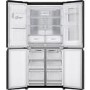 LG 508 Litre Four Door American Fridge Freezer With InstaView - Matte Black