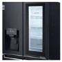 LG GMX844MCKV InstaView Door-in-door Multi-door American Fridge Freezer With Ice & Water Dispenser -