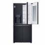 LG GMX844MCKV InstaView Door-in-door Multi-door American Fridge Freezer With Ice & Water Dispenser -