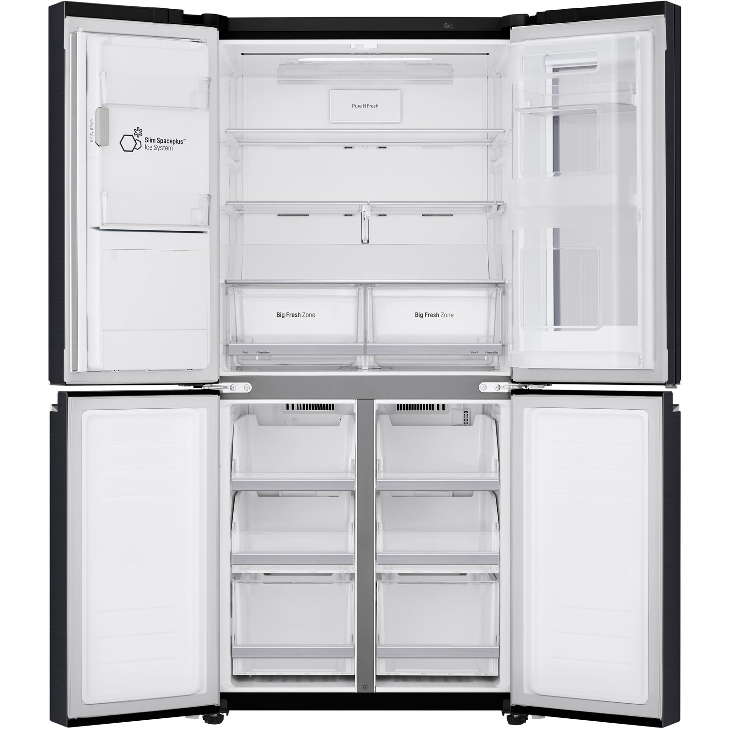 Lg gmx844mckv sales american fridge freezer