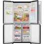 LG GMX844MCKV InstaView Door-in-door Multi-door American Fridge Freezer With Ice & Water Dispenser -
