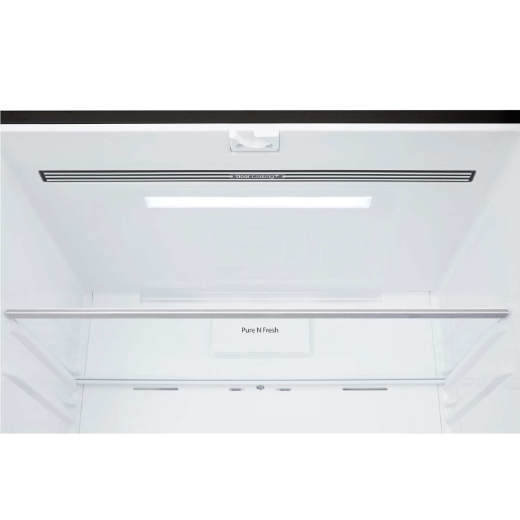 LG GMX844MCKV InstaView Door-in-door Multi-door American Fridge Freezer With Ice & Water Dispenser -