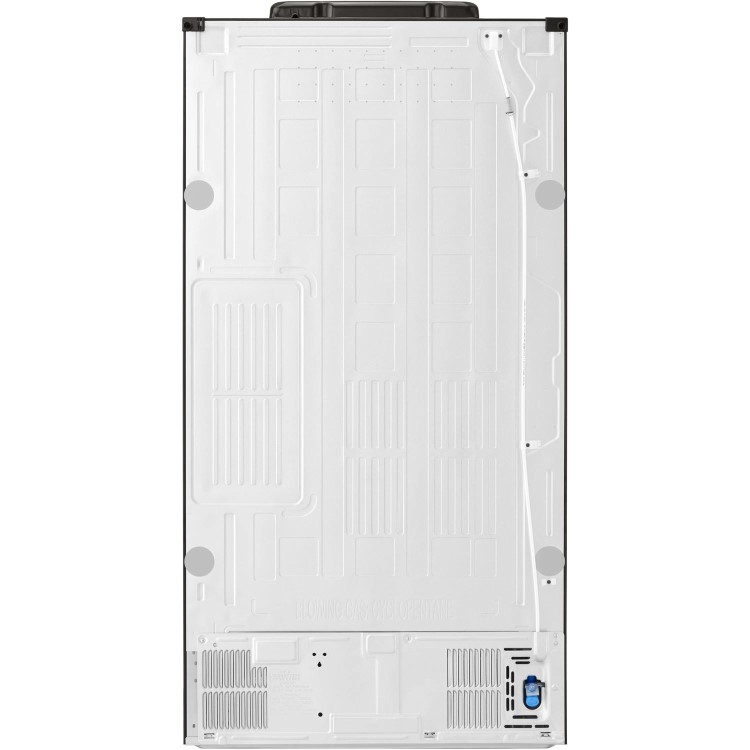 LG GMX936SBHV InstaView Door-in-door Multi-door Smart American Fridge Freezer - Glossy Black