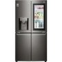 LG GMX936SBHV InstaView Door-in-door Multi-door Smart American Fridge Freezer - Glossy Black