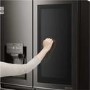 LG GMX936SBHV InstaView Door-in-door Multi-door Smart American Fridge Freezer - Glossy Black