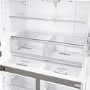 LG GMX936SBHV InstaView Door-in-door Multi-door Smart American Fridge Freezer - Glossy Black