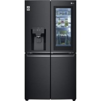 LG 638 Litre Four Door American Fridge Freezer - Matte Black
